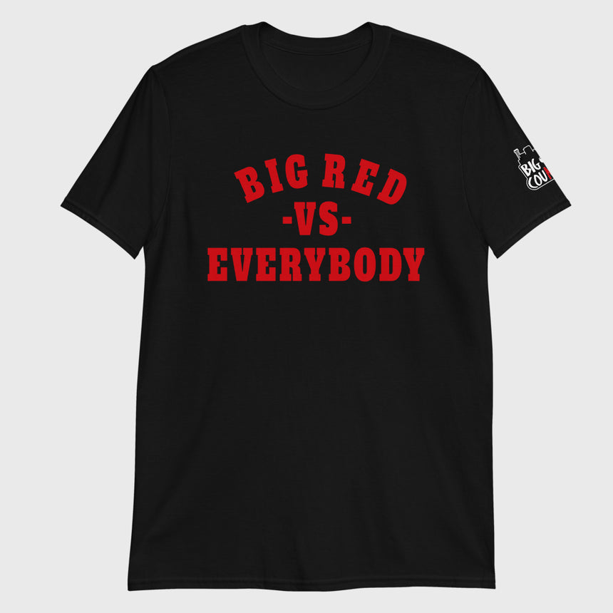 BigRed vs Everybody T-Shirt (Black)