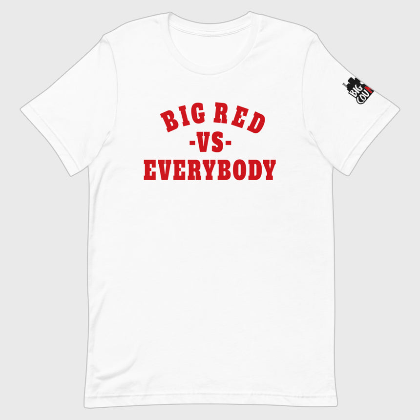 BigRed vs Everybody T-Shirt (White)