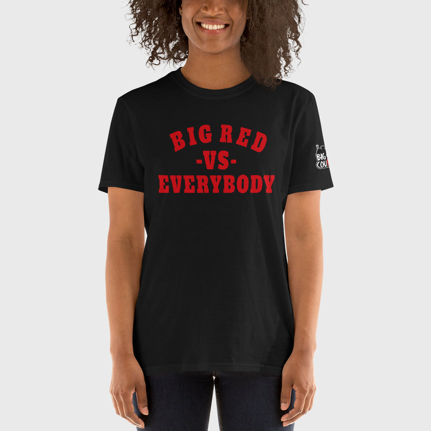 BigRed vs Everybody T-Shirt (Black)