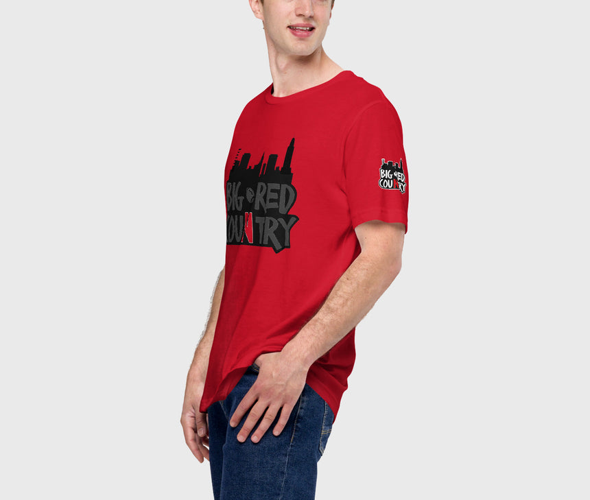 BRC Big Logo Blackout T-Shirt (Red)